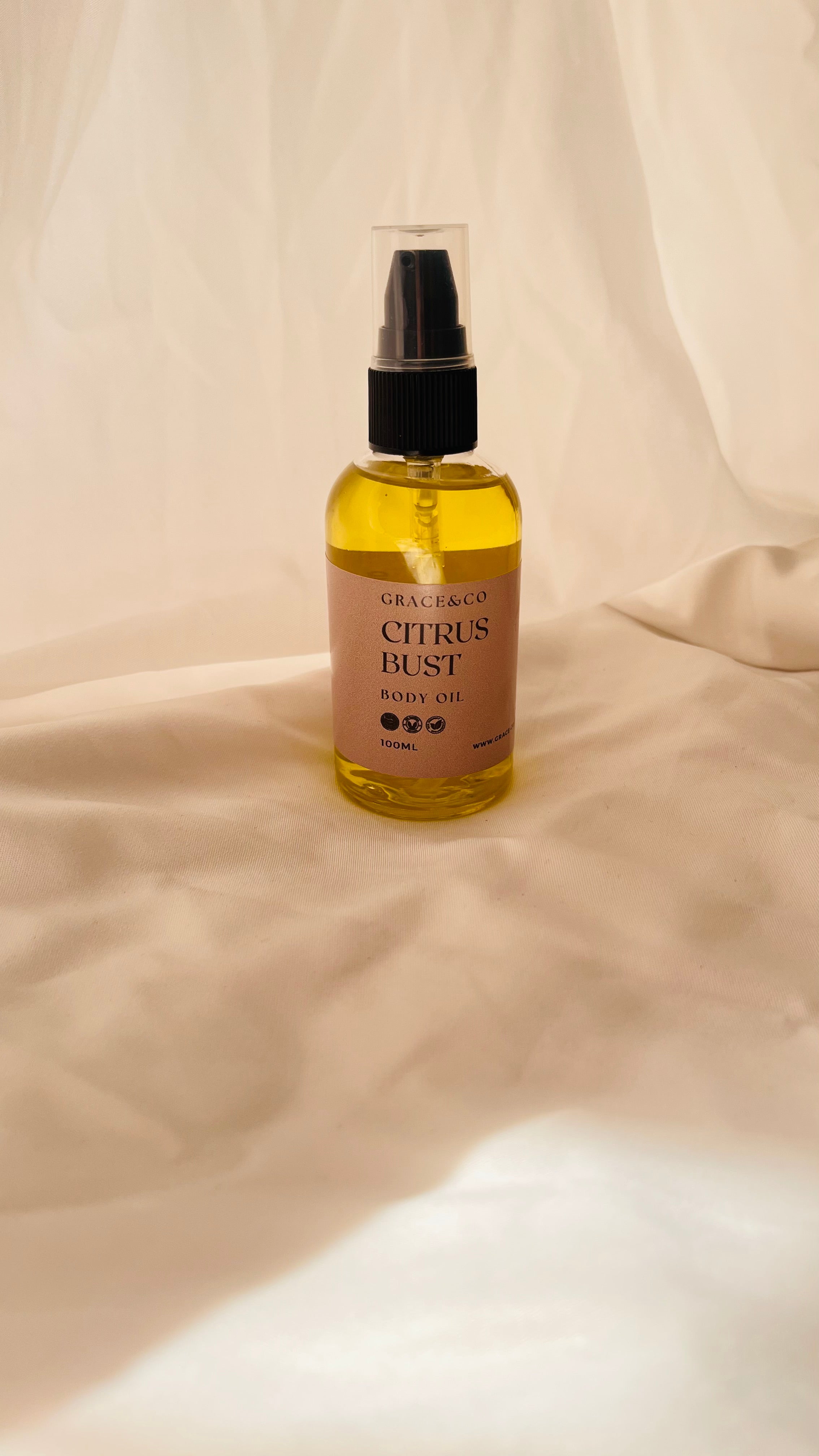 Citrus bust body oil